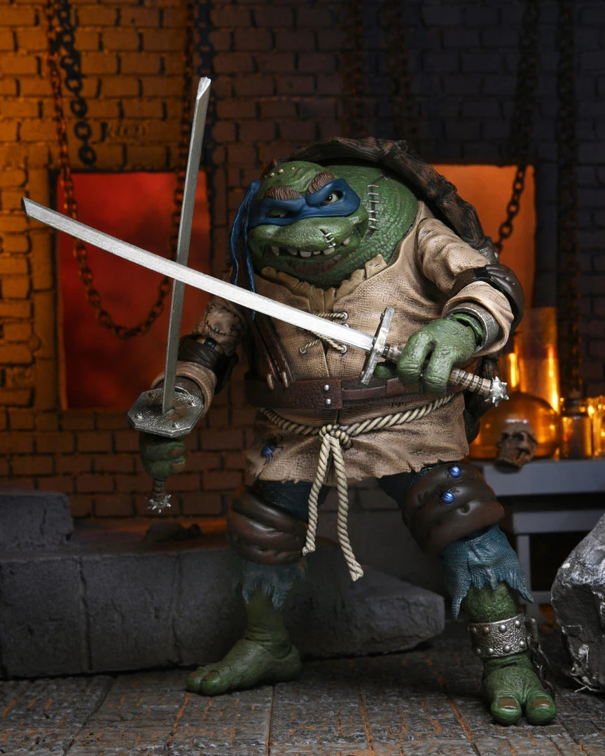 NECA - Universal Monsters X TMNT - Ultimate Leonardo Hunchback 7" Action Figure (Pre-Order Ships October) 13 NECA - Universal Monsters X TMNT - Ultimate Leonardo Hunchback 7" Action Figure (Pre-Order Ships October)