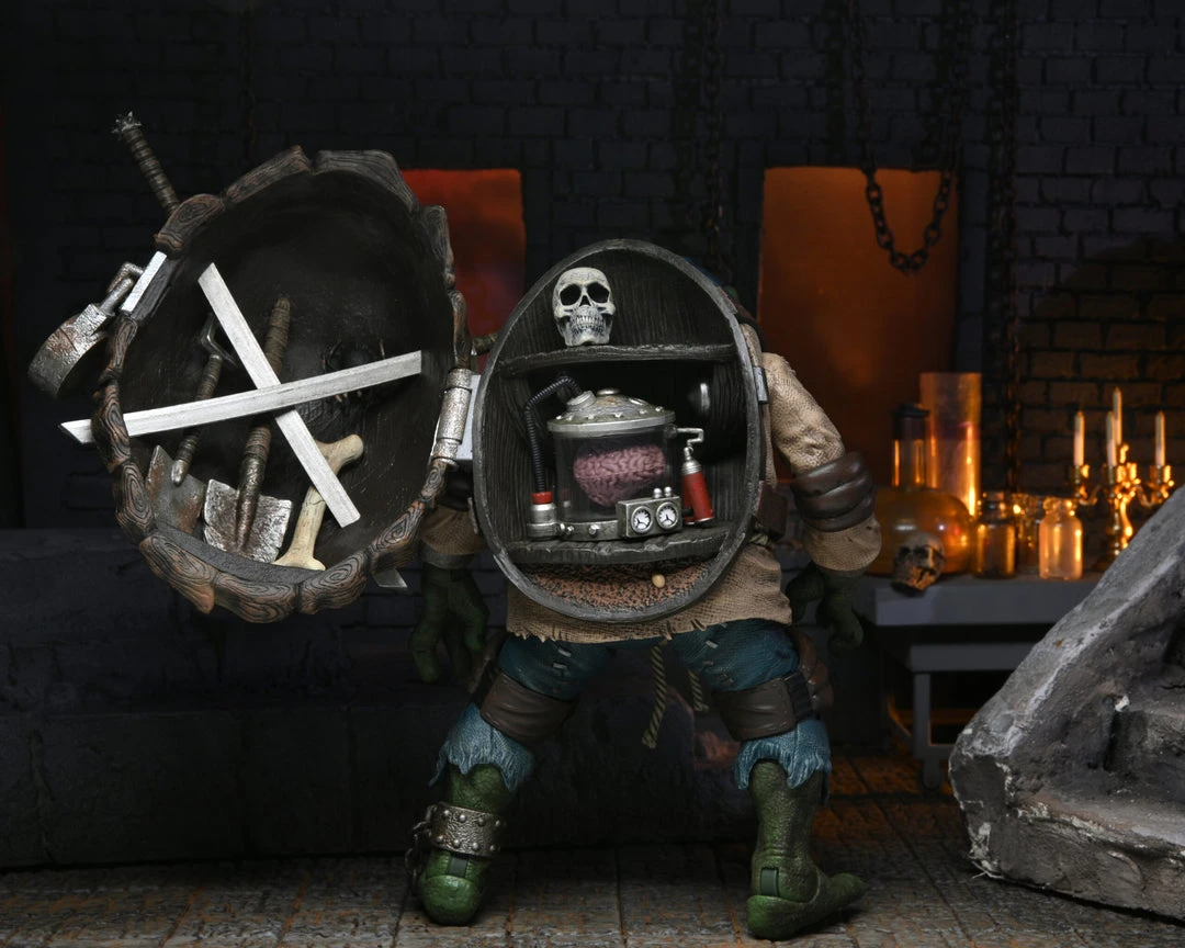 NECA - Universal Monsters X TMNT - Ultimate Leonardo Hunchback 7" Action Figure (Pre-Order Ships October) 9 NECA - Universal Monsters X TMNT - Ultimate Leonardo Hunchback 7" Action Figure (Pre-Order Ships October)