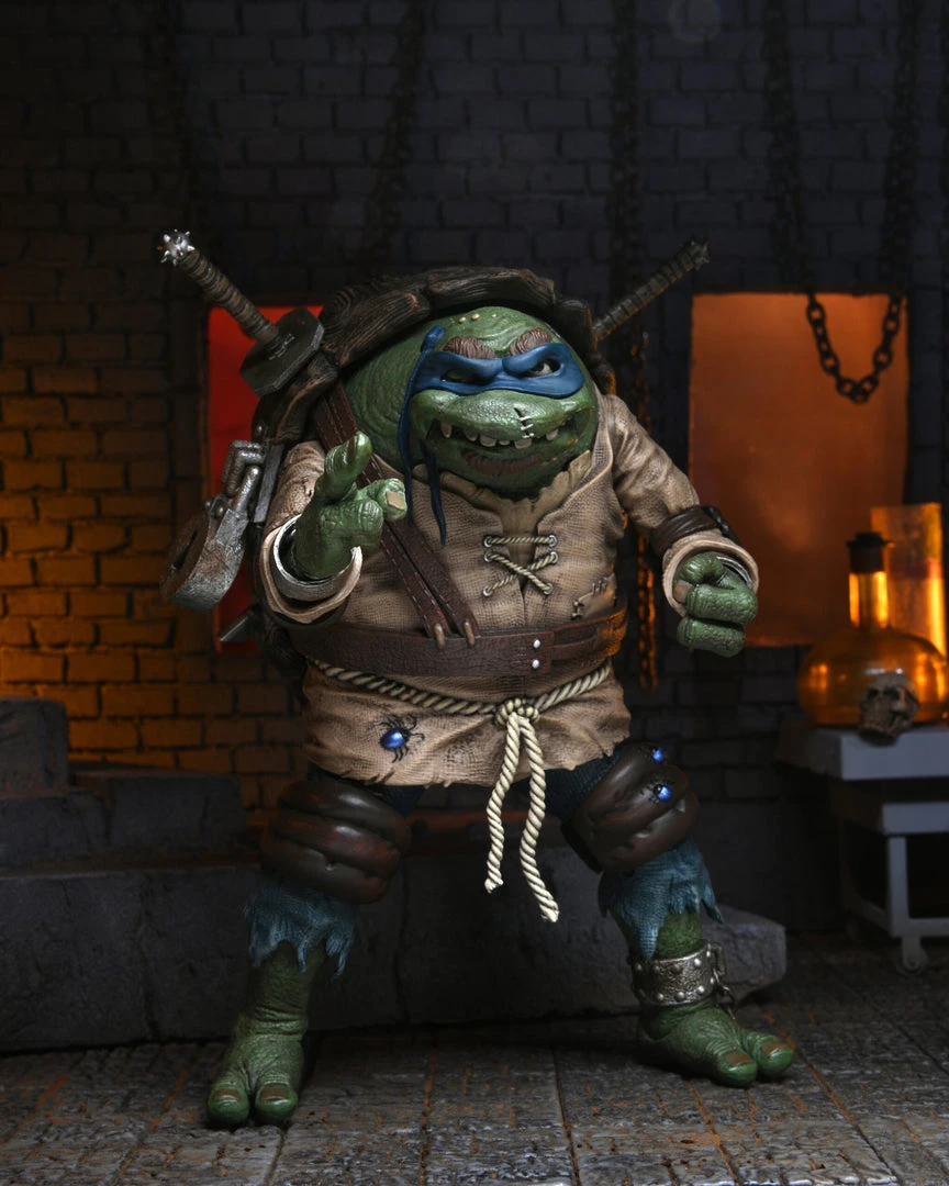 NECA - Universal Monsters X TMNT - Ultimate Leonardo Hunchback 7" Action Figure (Pre-Order Ships October) 11 NECA - Universal Monsters X TMNT - Ultimate Leonardo Hunchback 7" Action Figure (Pre-Order Ships October)