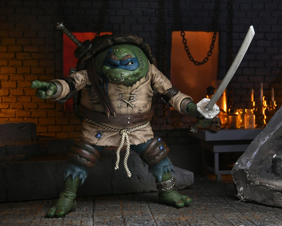 NECA - Universal Monsters X TMNT - Ultimate Leonardo Hunchback 7" Action Figure (Pre-Order Ships October) 12 NECA - Universal Monsters X TMNT - Ultimate Leonardo Hunchback 7" Action Figure (Pre-Order Ships October)