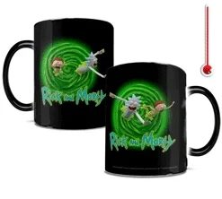 Trend Setters Rick And Morty (3D Portal) Morphing Mugs® Heat-Sensitive Mug