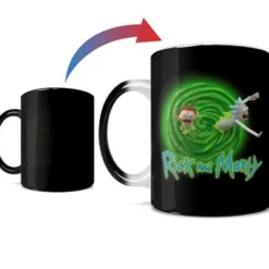 Trend Setters Rick And Morty (3D Portal) Morphing Mugs® Heat-Sensitive Mug