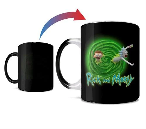 Trend Setters Rick And Morty (3D Portal) Morphing Mugs® Heat-Sensitive Mug 4 Trend Setters Rick And Morty (3D Portal) Morphing Mugs® Heat-Sensitive Mug