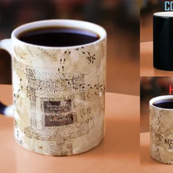 Trend Setters Harry Potter (Marauders Map) Morphing Mugs Heat-Sensitive Mug