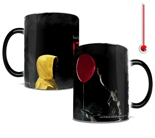 Trend Setters IT (Pennywise And Georgie) Horror Morphing Mugs Heat-Sensitive Mug 3 Trend Setters IT (Pennywise And Georgie) Horror Morphing Mugs Heat-Sensitive Mug