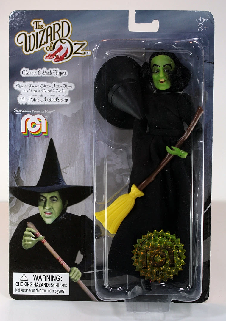 Mego Movies The Wizard Of Oz - Wicked Witch 8" Action Figure All Mego 3 Mego Movies The Wizard Of Oz - Wicked Witch 8" Action Figure All Mego