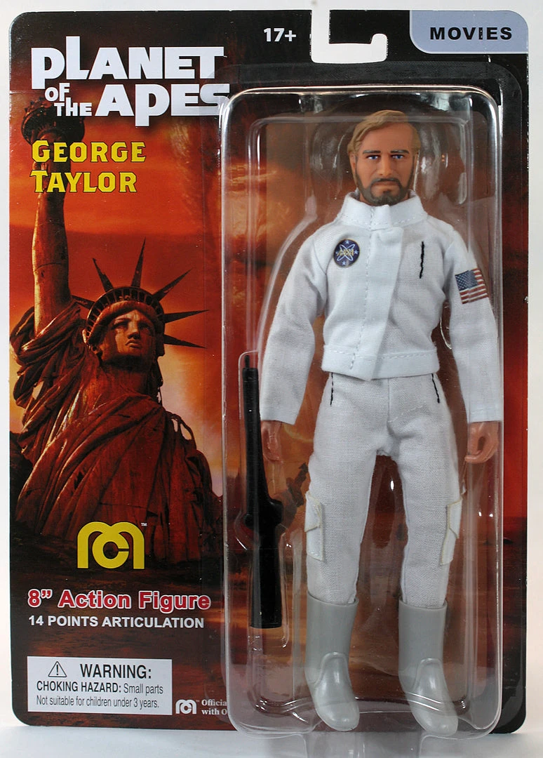 Mego Planet Of The Apes Wave 15 - Taylor (Variant) 8" Action Figure 4 Mego Planet Of The Apes Wave 15 - Taylor (Variant) 8" Action Figure