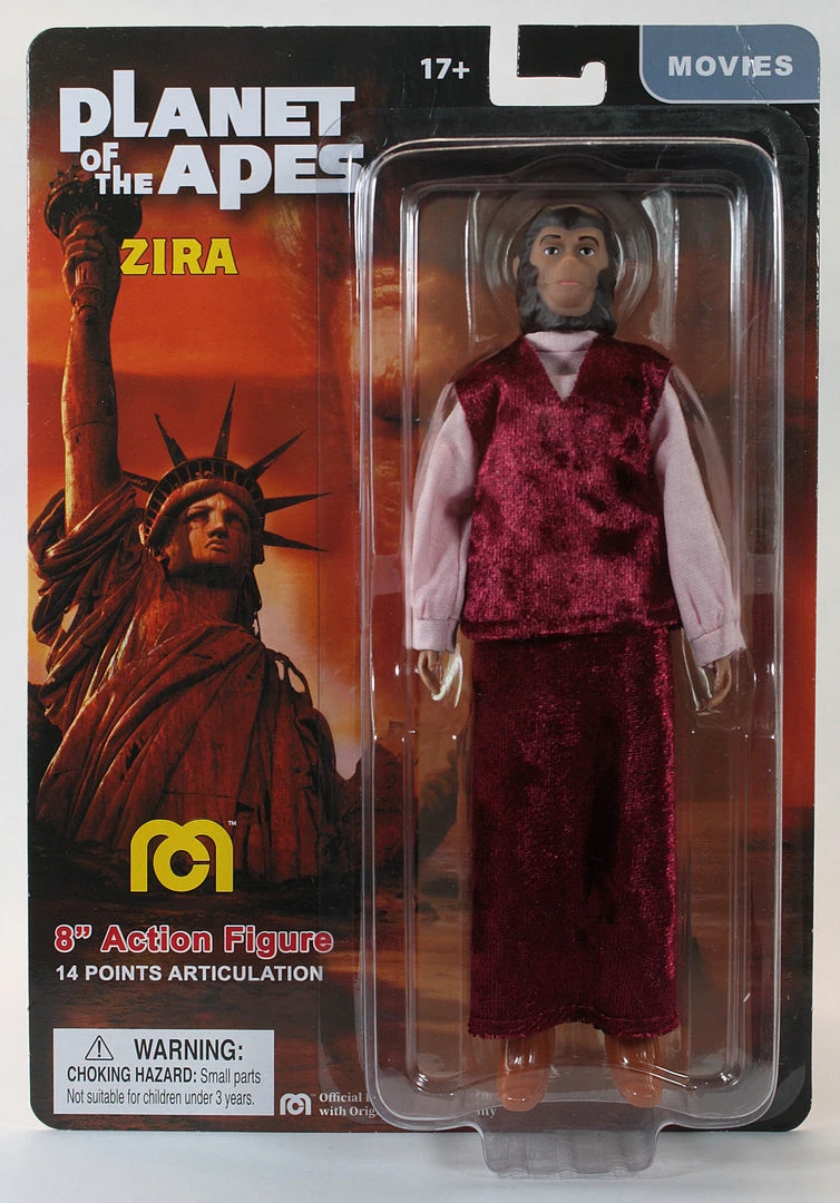 Mego Planet Of The Apes Wave 15 - Zira (Variant) 8" Action Figure 4 Mego Planet Of The Apes Wave 15 - Zira (Variant) 8" Action Figure