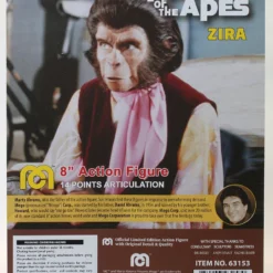 Mego Planet Of The Apes Wave 15 - Zira (Variant) 8" Action Figure 21 Mego Planet Of The Apes Wave 15 - Zira (Variant) 8