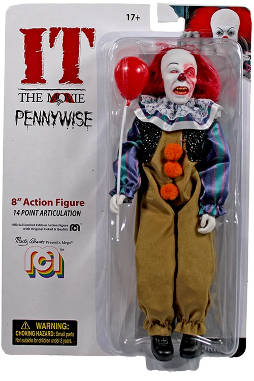 Mego Horror Wave 10 - IT Pennywise (Burnt) 8" Action Figure 3 Mego Horror Wave 10 - IT Pennywise (Burnt) 8" Action Figure