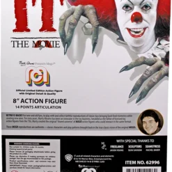 Mego Horror Wave 10 - IT Pennywise (Burnt) 8" Action Figure 11 Mego Horror Wave 10 - IT Pennywise (Burnt) 8