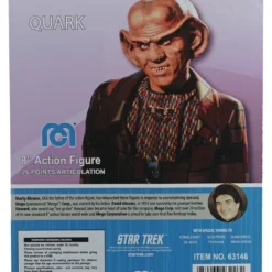 Mego Star Trek Wave 15 - Quark (Variant) 8" Action Figure All Mego 23 Mego Star Trek Wave 15 - Quark (Variant) 8