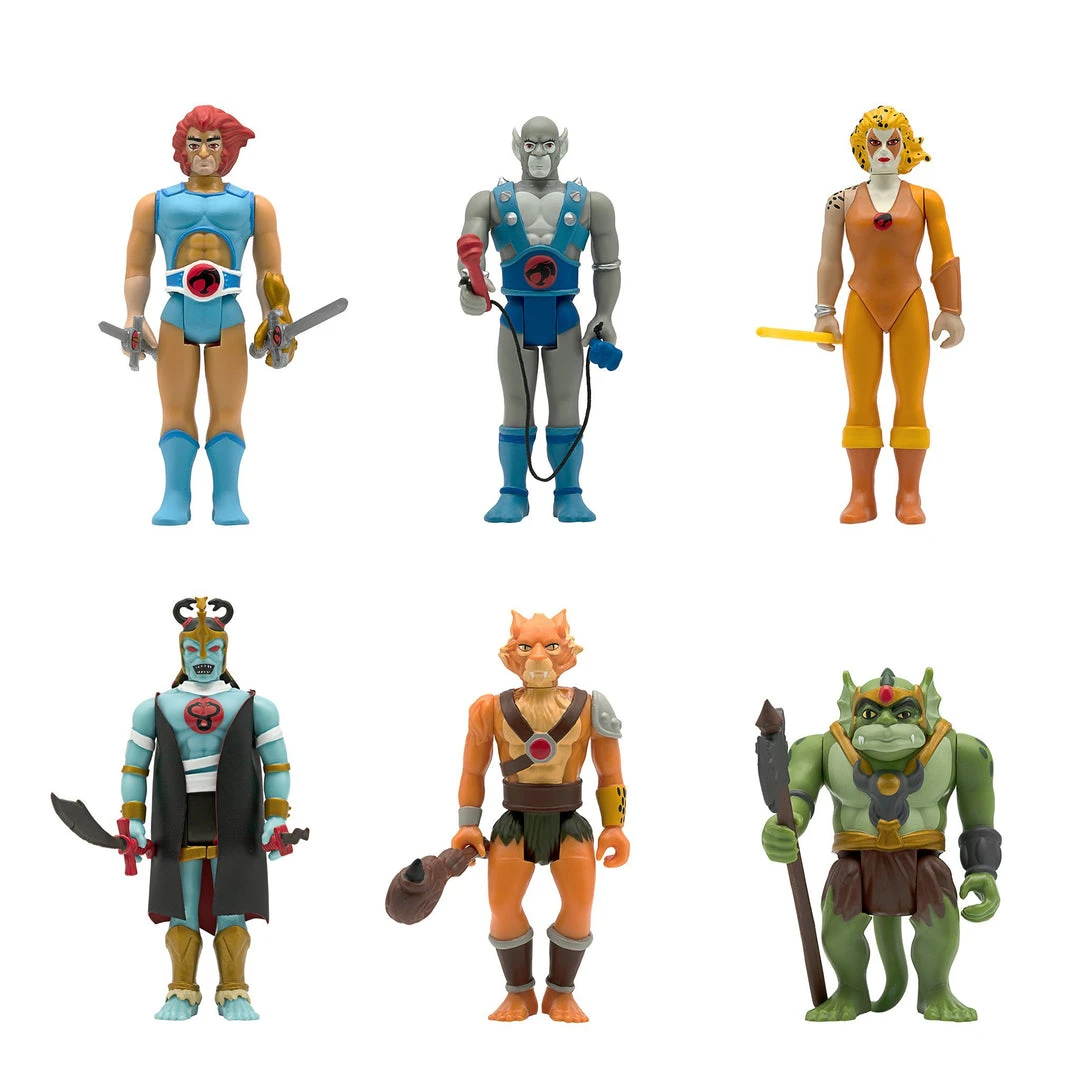Super 7 Thundercats ReAction Figure - Set Of 6 4 Super 7 Thundercats ReAction Figure - Set Of 6