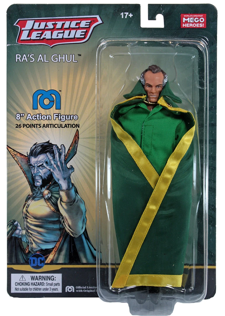 Mego DC Wave 15 - Ra's Al Ghul (Variant) 8" Action Figure 4 Mego DC Wave 15 - Ra's Al Ghul (Variant) 8" Action Figure