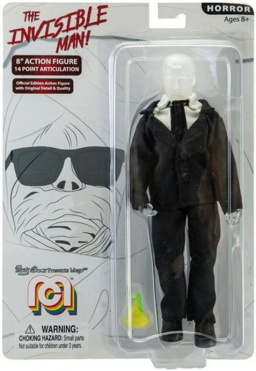 Mego Horror The Invisible Man 8" Action Figure All Mego