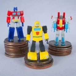World's Smallest Transformers Set Of 3 Micro Action Figures