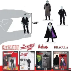 World's Smallest MEGO Horror Set Of 4 Micro Action Figures