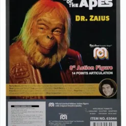 Damaged Package Mego Planet Of The Apes Wave 12 - Dr Zaius 8" Action Figure 12 Damaged Package Mego Planet Of The Apes Wave 12 - Dr Zaius 8