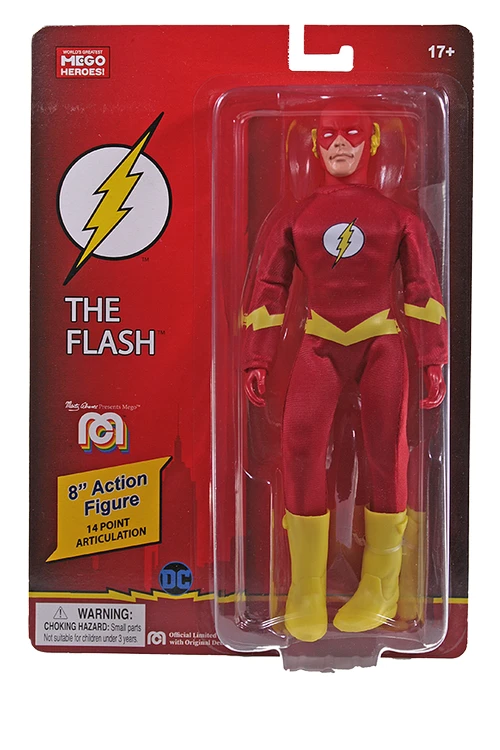 Mego DC Wave 12 - Flash 8" Action Figure 3 Mego DC Wave 12 - Flash 8" Action Figure