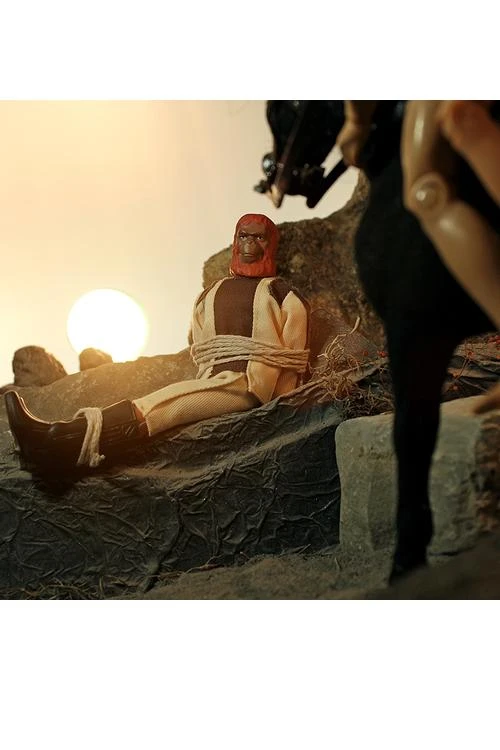 Damaged Package Mego Planet Of The Apes Wave 12 - Dr Zaius 8" Action Figure 8 Damaged Package Mego Planet Of The Apes Wave 12 - Dr Zaius 8" Action Figure