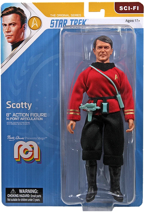 Mego Star Trek Wave 12 - Scotty 8" Action Figure 3 Mego Star Trek Wave 12 - Scotty 8" Action Figure