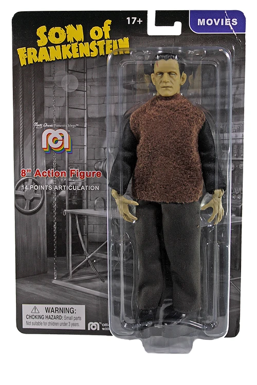 Mego Movies Wave 12 - Universal Monsters Son Of Frankenstein 8" Action Figure 3 Mego Movies Wave 12 - Universal Monsters Son Of Frankenstein 8" Action Figure