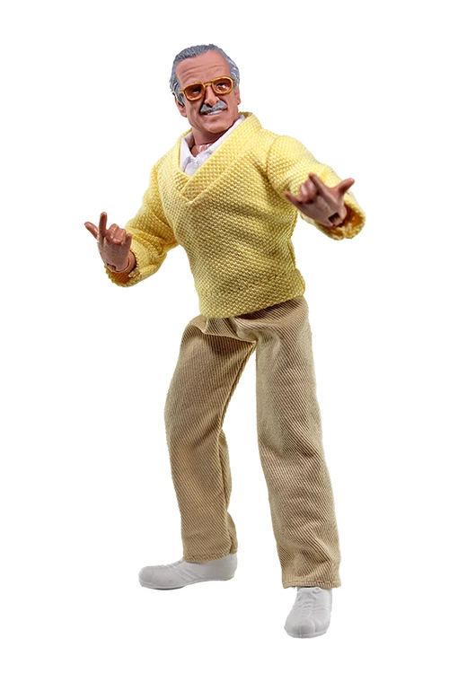 Damaged Package Mego Legends Wave 12 - Stan Lee Web Hands 8" Action Figure Clearance Damaged Package 5 Damaged Package Mego Legends Wave 12 - Stan Lee Web Hands 8" Action Figure Clearance Damaged Package