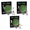 World's Smallest Rick And Morty Set Of 3 Micro Action Figures