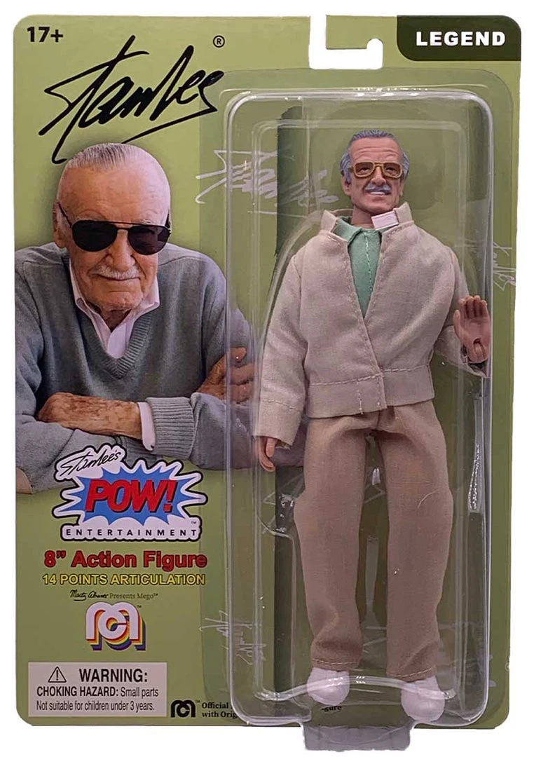 All Mego Mego Legends - Set Of 2 Stan Lee 8" Action Figures 4 All Mego Mego Legends - Set Of 2 Stan Lee 8" Action Figures